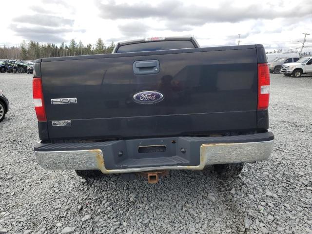 1FTRF14W18KD15867 - 2008 FORD F150 BLACK photo 6