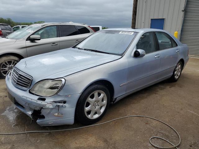 WDBNG75J82A253042 - 2002 MERCEDES-BENZ S 500 BLUE photo 1