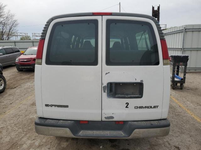 1GAHG39RX21247095 - 2002 CHEVROLET EXPRESS WHITE photo 6