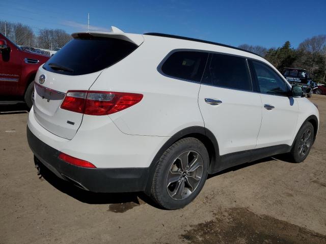 KM8SNDHF1EU042473 - 2014 HYUNDAI SANTA FE GLS WHITE photo 3