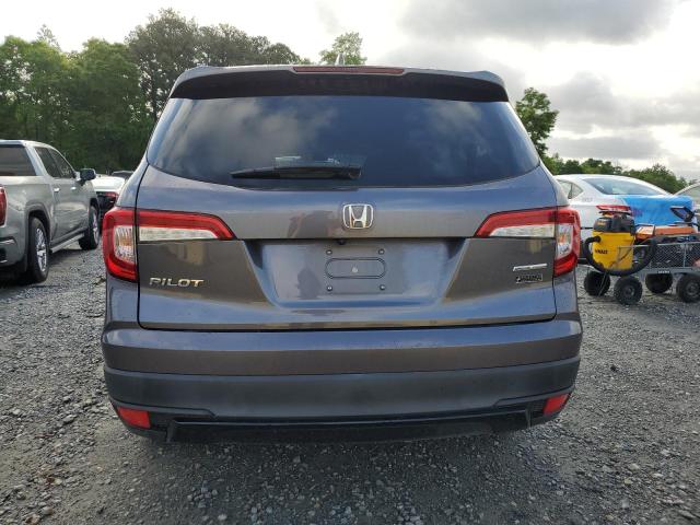 5FNYF5H25MB036441 - 2021 HONDA PILOT SE GRAY photo 6