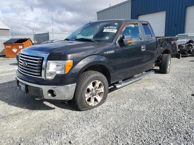 1FTFX1EF8CFB76711 - 2012 FORD F150 SUPER CAB BLACK photo 1