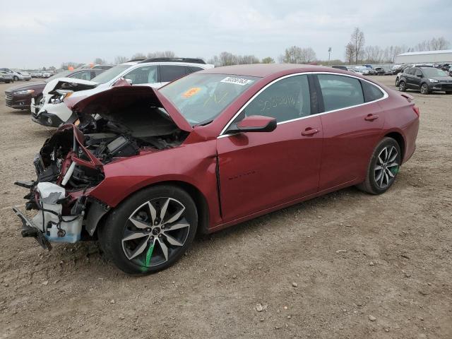 1G1ZG5ST9LF098656 - 2020 CHEVROLET MALIBU RS 红色 照片 1