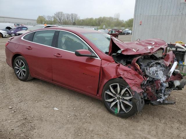 1G1ZG5ST9LF098656 - 2020 CHEVROLET MALIBU RS 红色 照片 4