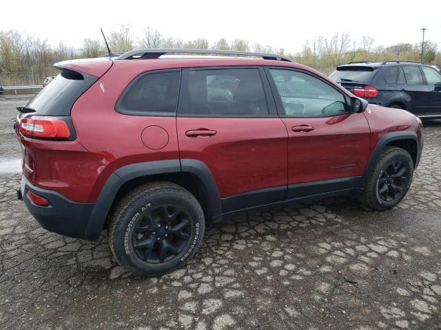 1C4PJMBS9GW298136 - 2016 JEEP CHEROKEE TRAILHAWK RED photo 3