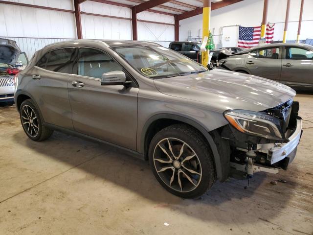 WDCTG4GBXFJ029235 - 2015 MERCEDES-BENZ GLA 250 4MATIC GRAY photo 4