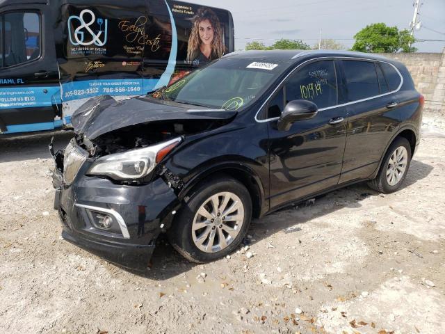 LRBFXBSA7HD195718 - 2017 BUICK ENVISION ESSENCE შავი ფოტო 1