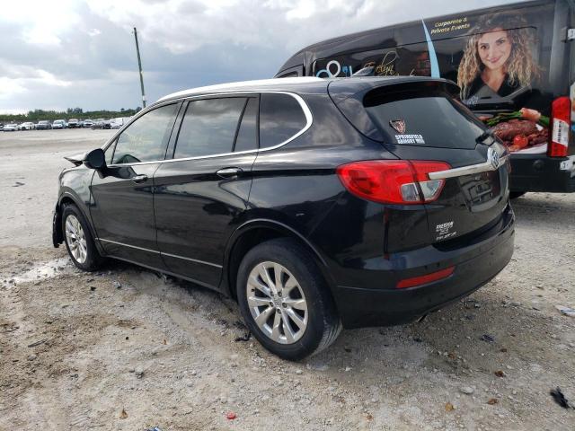 LRBFXBSA7HD195718 - 2017 BUICK ENVISION ESSENCE შავი ფოტო 2