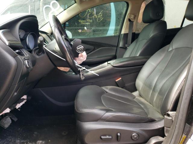 LRBFXBSA7HD195718 - 2017 BUICK ENVISION ESSENCE შავი ფოტო 7