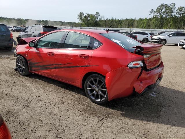 1C3CDFFH7GD796819 - 2016 DODGE DART SXT SPORT RED photo 2