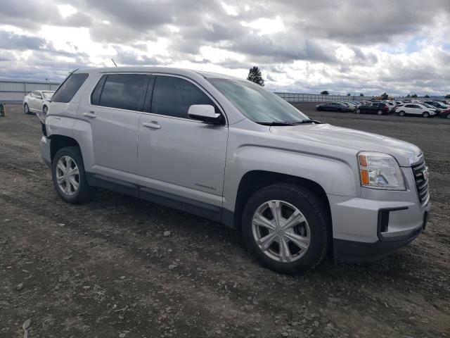 2GKALMEK6H6318354 - 2017 GMC TERRAIN SLE SILVER photo 4