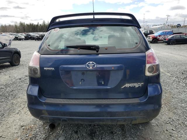 2T1KR32E36C612135 - 2006 TOYOTA COROLLA MA XR BLUE photo 6