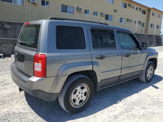 1C4NJPAB1CD698420 - 2012 JEEP PATRIOT GRAY photo 3