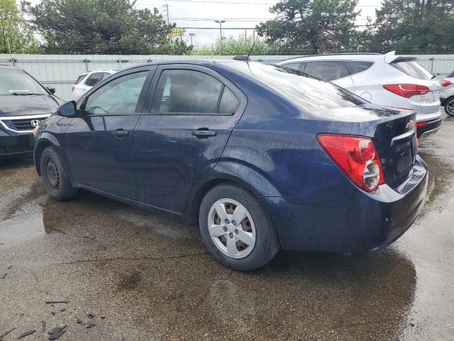 1G1JA5SH3G4113762 - 2016 CHEVROLET SONIC LS ლურჯი ფოტო 2