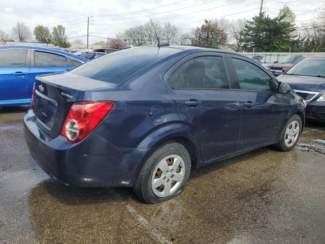 1G1JA5SH3G4113762 - 2016 CHEVROLET SONIC LS ლურჯი ფოტო 3