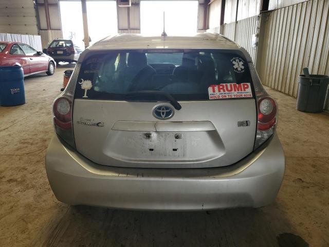 JTDKDTB36D1546002 - 2013 TOYOTA PRIUS C SILVER photo 6