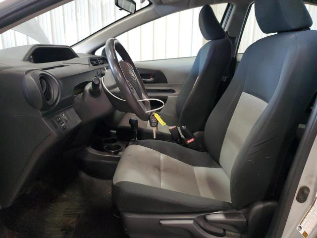 JTDKDTB36D1546002 - 2013 TOYOTA PRIUS C SILVER photo 7