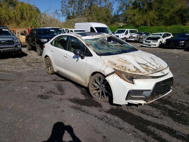JTDM4MCE6NJ096299 - 2022 TOYOTA COROLLA SE 白色 照片 4