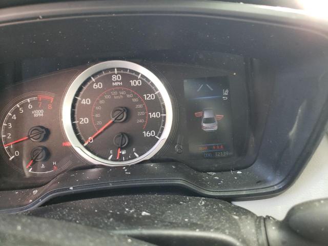 JTDM4MCE6NJ096299 - 2022 TOYOTA COROLLA SE 白色 照片 9