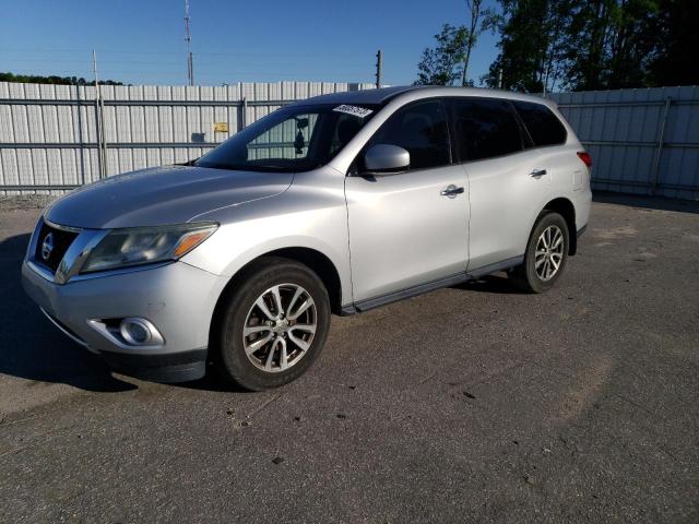 5N1AR2MN6DC648535 - 2013 NISSAN PATHFINDER S 银色 照片 1
