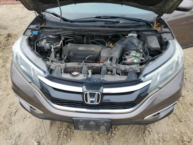 2HKRM4H78FH629375 - 2015 HONDA CR-V EXL BROWN photo 11