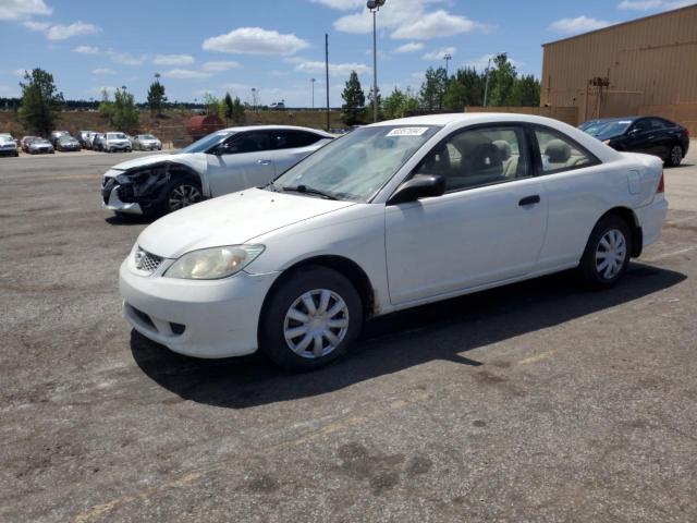 1HGEM22154L031634 - 2004 HONDA CIVIC DX VP WHITE photo 1