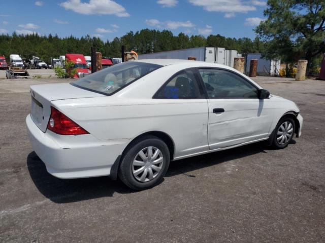 1HGEM22154L031634 - 2004 HONDA CIVIC DX VP WHITE photo 3