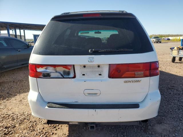 2HKRL18631H619709 - 2001 HONDA ODYSSEY EX WHITE photo 6