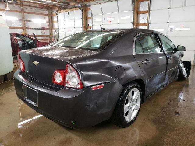 1G1ZB5EB1A4145754 - 2010 CHEVROLET MALIBU LS BLUE photo 4