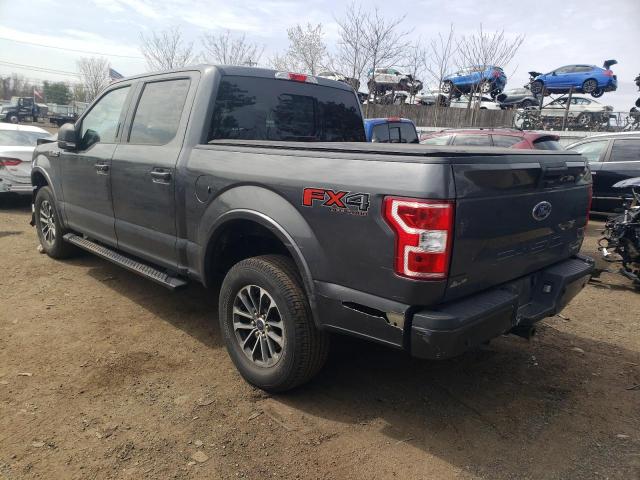 1FTEW1E45KFD06892 - 2019 FORD F150 SUPERCREW GRAY photo 2
