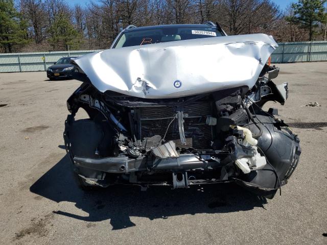 4JGDA5HB7CA001710 - 2012 MERCEDES-BENZ ML 350 4MATIC SILVER photo 5
