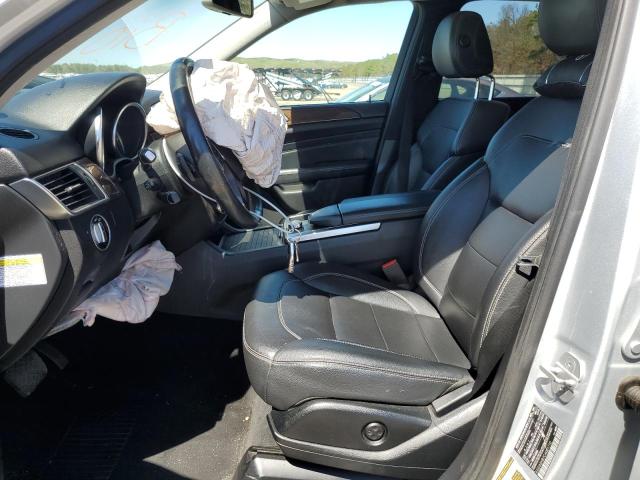 4JGDA5HB7CA001710 - 2012 MERCEDES-BENZ ML 350 4MATIC SILVER photo 7