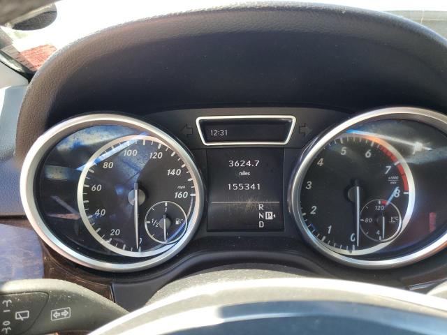 4JGDA5HB7CA001710 - 2012 MERCEDES-BENZ ML 350 4MATIC SILVER photo 9