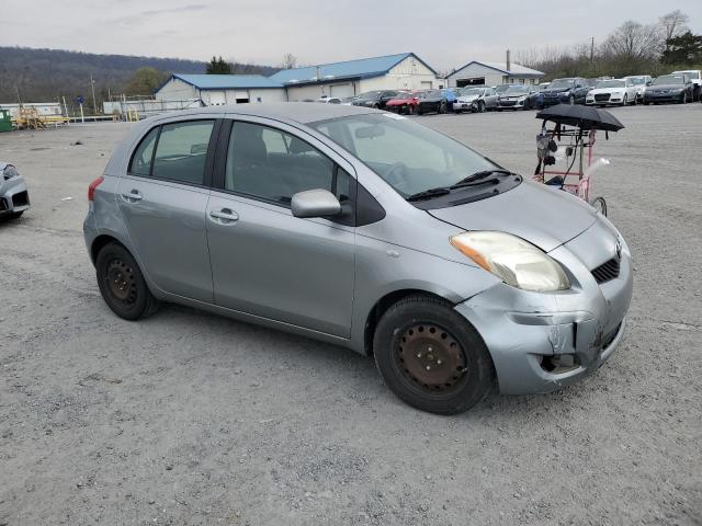 JTDKT903295244134 - 2009 TOYOTA YARIS SILVER photo 4