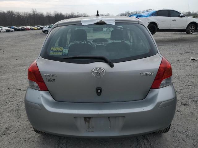 JTDKT903295244134 - 2009 TOYOTA YARIS SILVER photo 6