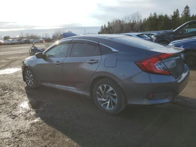 2HGFC2F79GH002399 - 2016 HONDA CIVIC EX GRAY photo 2