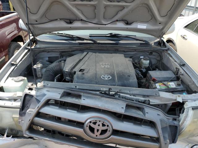 5TEUU4EN9AZ734154 - 2010 TOYOTA TACOMA ACCESS CAB ვერცხლისფერი ფოტო 11