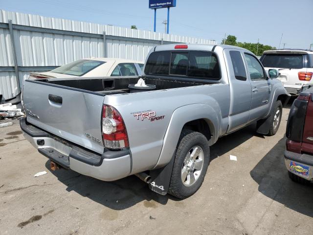 5TEUU4EN9AZ734154 - 2010 TOYOTA TACOMA ACCESS CAB ვერცხლისფერი ფოტო 3