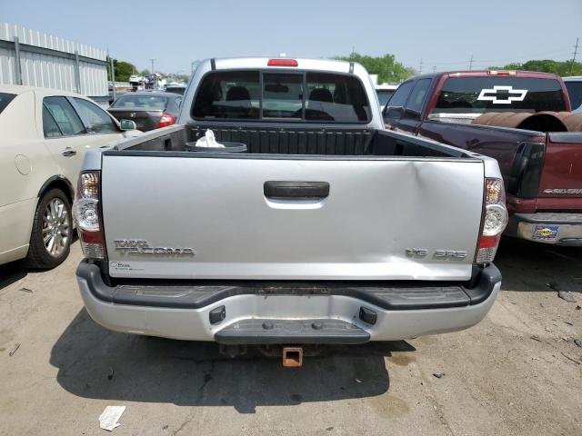 5TEUU4EN9AZ734154 - 2010 TOYOTA TACOMA ACCESS CAB ვერცხლისფერი ფოტო 6