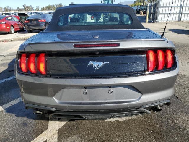 1FATP8UH7P5110389 - 2023 FORD MUSTANG GRAY photo 6
