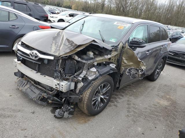 5TDJKRFH4GS250803 - 2016 TOYOTA HIGHLANDER XLE GRAY photo 1
