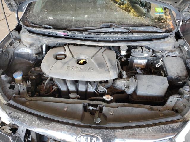 KNAFK4A67E5164769 - 2014 KIA FORTE LX BLACK photo 11