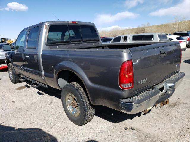 1FTNW21L62EB21338 - 2002 FORD F250 SUPER DUTY GRAY photo 2