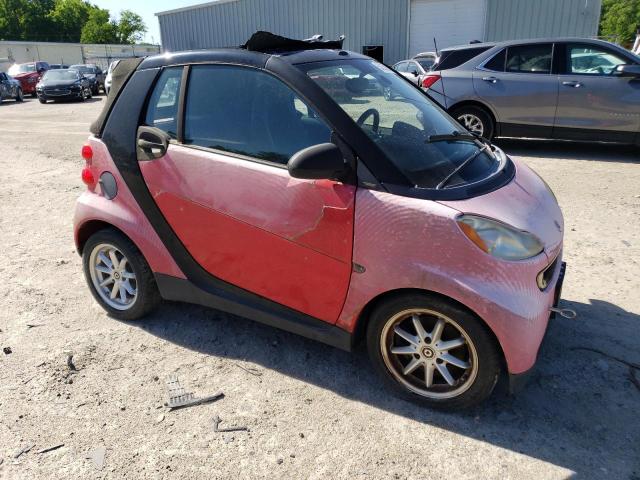 WMEEK31X49K244816 - 2009 SMART FORTWO PASSION RED photo 4