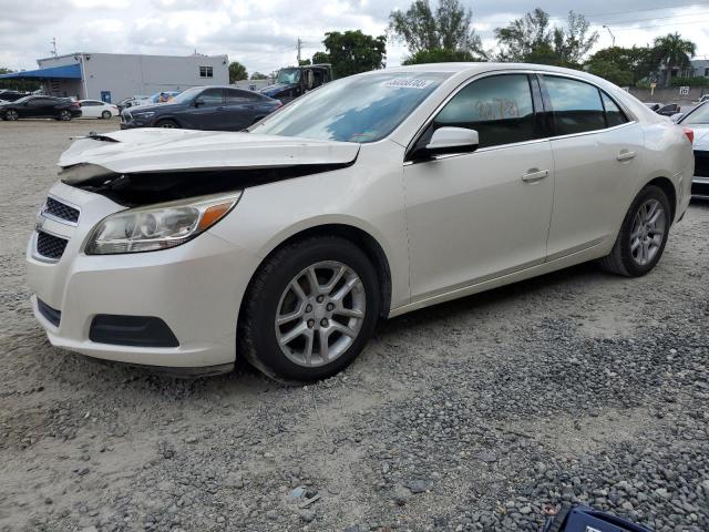 1G11D5RR2DF105433 - 2013 CHEVROLET MALIBU 1LT კრემისფერი ფოტო 1