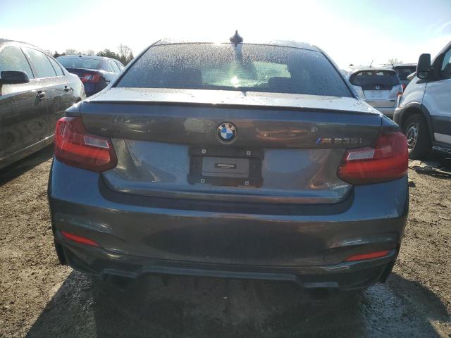 WBA1J9C54FVX98413 - 2015 BMW M235XI CHARCOAL photo 6