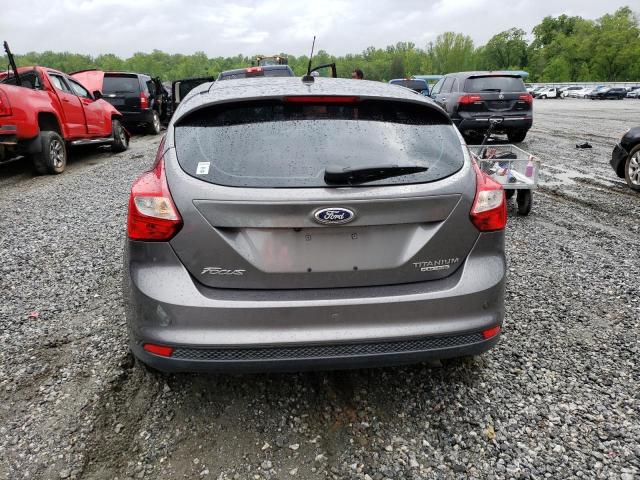 1FAHP3N22CL443351 - 2012 FORD FOCUS TITANIUM GRAY photo 6