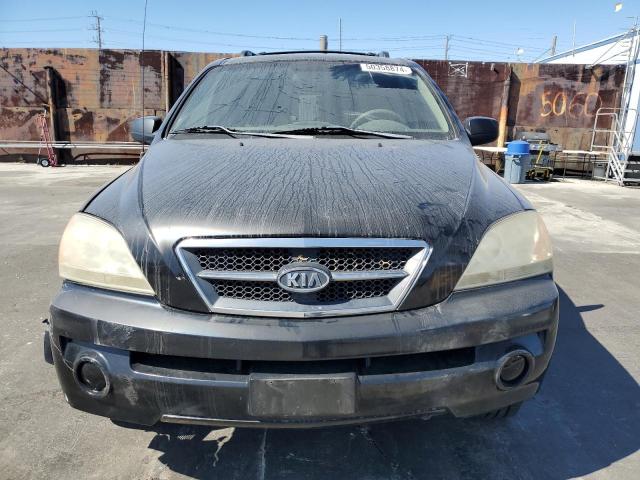 KNDJD733155365661 - 2005 KIA SORENTO LX EX BLACK photo 5