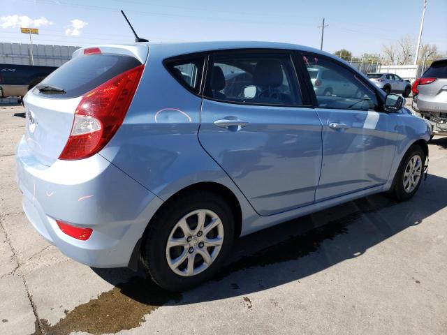 KMHCT5AE0DU122895 - 2013 HYUNDAI ACCENT GLS BLUE photo 3