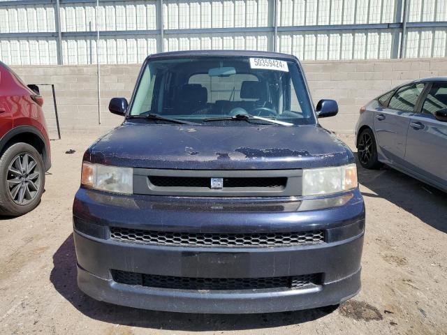 JTLKT334564104585 - 2006 TOYOTA SCION XB BLUE photo 5